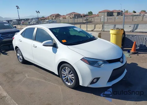 2014 Toyota Corolla Le Plus z USA, uszkodzony, nr VIN 5YFBURHE7EP100501